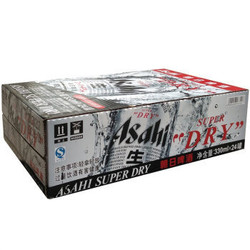 Asahi 朝日 啤酒  (超爽生)  330ml*24听 *2件
