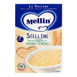 意大利进口 美林 MELLIN 星形颗粒意面 320g/盒 细颗粒易咀嚼 好吸收 快速备餐 *15件