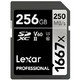Lexar 雷克沙 Professional 1667x UHS-II U3 SD存储卡 256GB