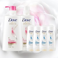 多芬日常滋养修护套装 700ML*2 + 100ML*4 男女正品套装 *3件