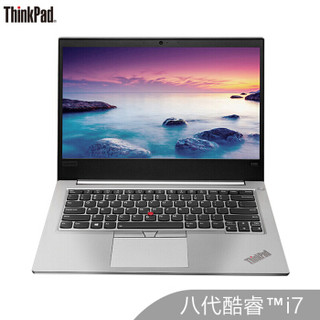 联想ThinkPad 翼480（1ACD）英特尔酷睿i7 14英寸轻薄笔记本电脑(i7-8550U 8G 128GSSD+1T 2G独显 FHD)冰原银
