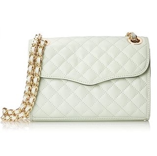 REBECCA MINKOFF Mini Quilted Affair 女士单肩包  Aloe