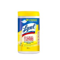 Lysol 消毒湿巾抽取式 80片 *5件