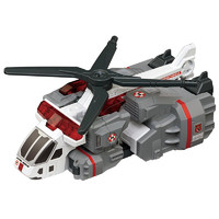 TOMY多美卡白色救援直升机变形组合飞机仿真模型男孩玩具礼858935 *4件