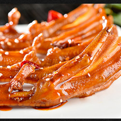 岛品百年卤味休闲麻辣五香鸭掌6只约200g