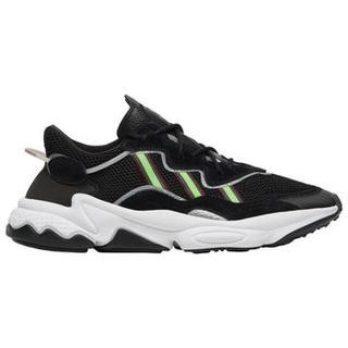 adidas Originals 三叶草 OZWEEGO 男士经典运动鞋 Black/Solar Green/Onix 40