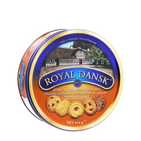 618活动价：RoyalDansk黄油巧克力曲奇饼干454g*2件