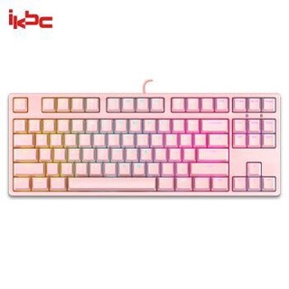 ikbc  F400 87键 机械键盘（Cherry茶轴、PBT、RGB）