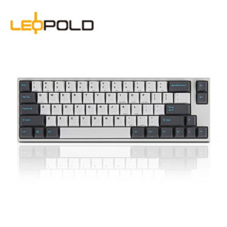 Leopold 利奥博德 FC660M PD 加厚PBT  66键 机械键盘 Sky 红轴