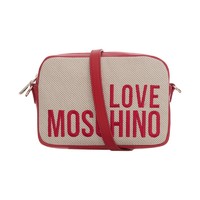 LOVE MOSCHINO “爱”莫斯奇诺 女士Logo单肩斜挎相机包