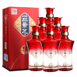 景芝 一品景芝红 芝麻香型白酒 52度 500ml*6瓶