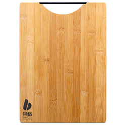 拜格BAYCO 家用加厚竹菜板切菜板砧板竹制加厚刀板砧板方形砧板厨房菜板