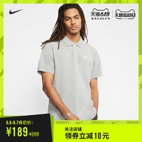 Nike 耐克官方NIKE SPORTSWEAR 男子翻领T恤新品夏季 CJ4457