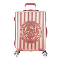 日本凯蒂猫 HelloKitty拉杆箱女孩学生20英寸大学生可爱登记商务万向轮密码箱旅行箱行李皮箱