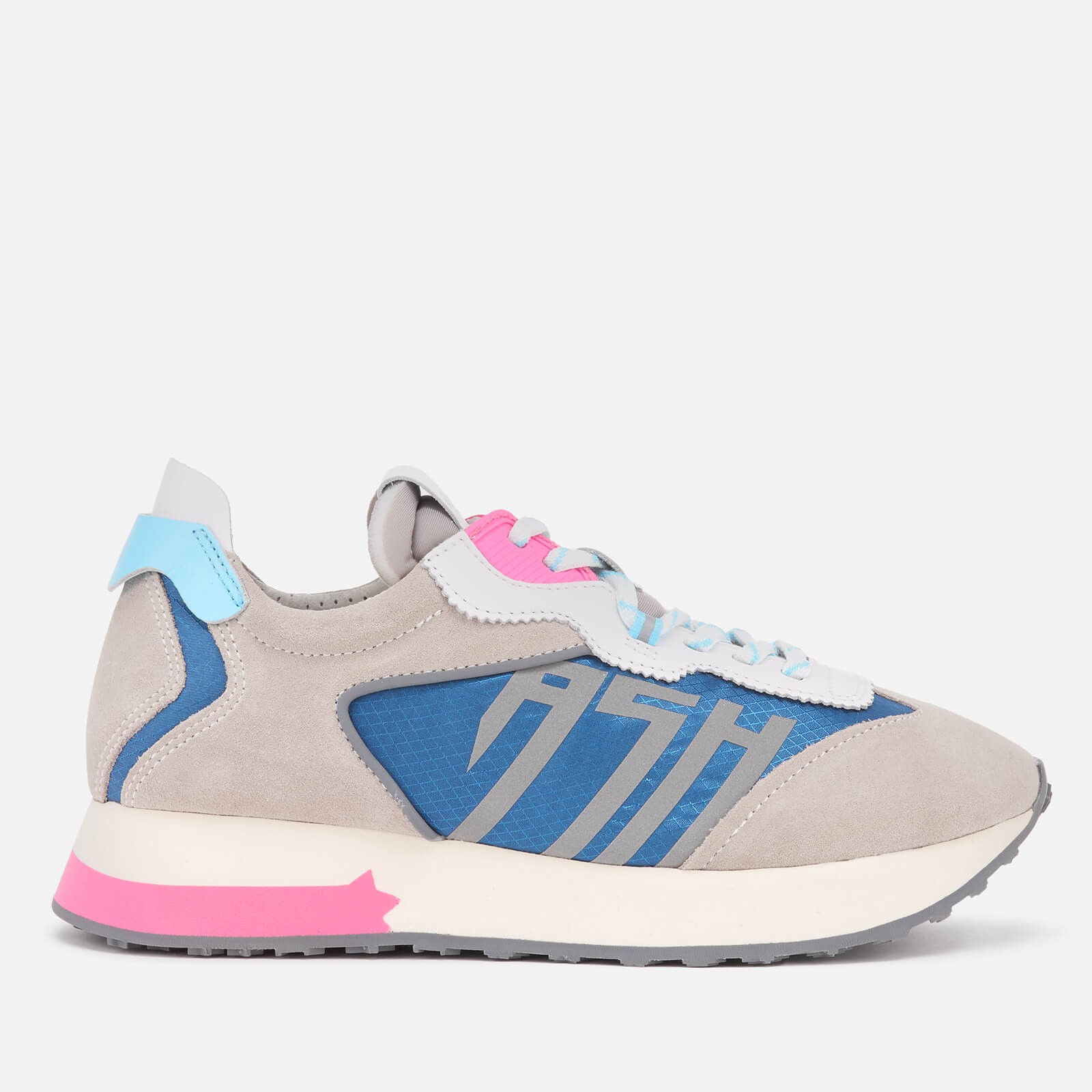 Ash 艾熙 Tiger 女士运动鞋 Grey/White/Blue UK7
