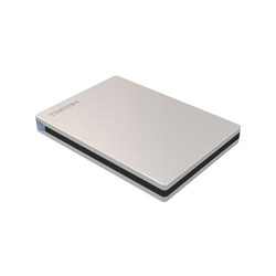 TOSHIBA 东芝 Canvio slim系列 USB3.0 移动硬盘 2TB