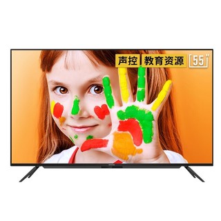 coocaa 酷开 55P50 液晶电视 55寸 4K 黑色