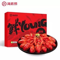 海底捞  麻辣小龙虾 活虾炒制 4钱-6钱 750g 约20只 *7件