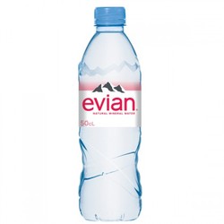 法国Evian依云天然矿泉水24瓶装 500ml