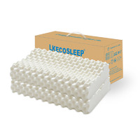 LKECO SLEEP C6 斯里兰卡进口天然乳胶枕 2只装