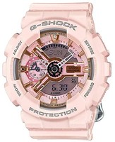 CASIO 卡西欧 G-Shock GMAS110MP-4A1 女款双显运动腕表