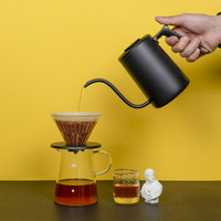 泰摩 新手入门手冲咖啡壶套装 2-3人份家用咖啡壶 咖啡滤杯等6件套