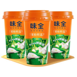 味全果粒鲜选芦荟风味发酵乳酸奶180g4