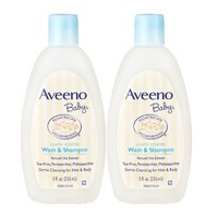 Aveeno 艾维诺 婴儿洗发沐浴二合一 236ml 2件装