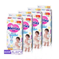 Merries 妙而舒 婴儿纸尿裤 XL44片 4包装