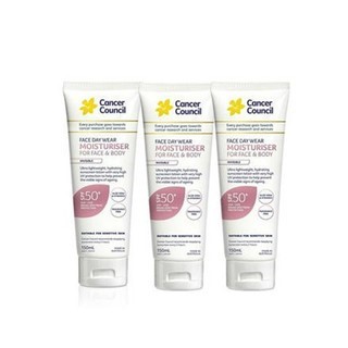 Cancer Council 日间清爽面部及身体滋养保湿防晒霜 SPF50+ 150ml