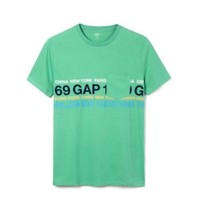 Gap 盖璞 441467 男士印花短袖T恤