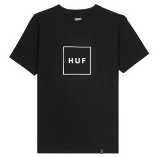 HUF 男士黑色短袖T恤 TS00507-BLACK-M