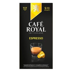 瑞士进口 芮耀 CAFE ROYAL 意式浓缩咖啡胶囊52g（10颗） *7件