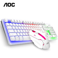 AOC/冠捷 背光有线键盘鼠标套装