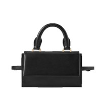 CHARLES＆KEITH CK2-80671083 女士翻盖手提单肩包 Black黑色