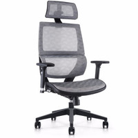 嘉诺士 电脑椅办公椅子人体工学椅可躺靠背椅家用电竞椅网布座椅 426白色(双线控+弹性网坐垫)