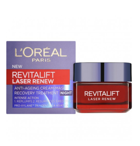 loreal 欧莱雅复颜抗皱紧致滋润晚霜 - 50ml