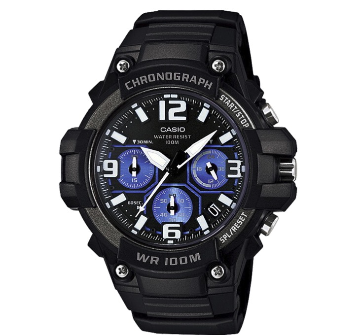 casio卡西欧mcw100h1a2vdf男士运动腕表