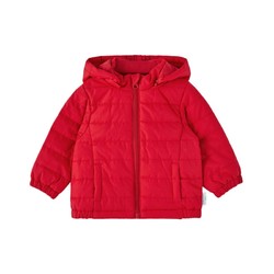 Purcotton 全棉时代 儿童羽绒服外套 幸福红 80cm
