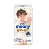 Moony 尤妮佳 Natural 皇家系列 婴儿纸尿裤 L号 44片 *4件