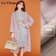 历史低价：La Chapelle 拉夏贝尔 30074188 中长款双面毛呢大衣