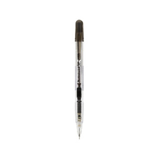 日本派通（Pentel）0.5侧按式活动铅笔 学生绘画自动铅笔带橡皮PD105T 黑色 *5件