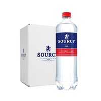 荷兰进口Sourcy原味含气天然矿泉水气泡水无糖 500ml*24瓶整箱 *3件