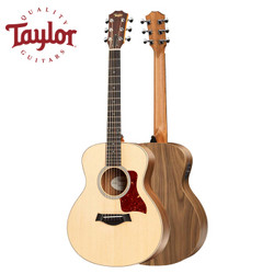 泰勒（Taylor）GS mini系列单板民谣旅行木吉他 云杉面板桃胡木ES-B拾音器GS MINI-e Walnut ES-B电箱36英寸