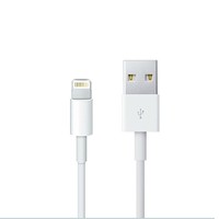 Apple MQUE2FE/A 闪电转 USB 连接线 (1 米)  闪电转USB接口机型