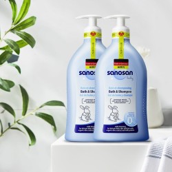 sanosan 哈罗闪 婴儿洗发沐浴二合一 1000ml