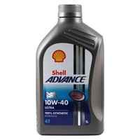 Shell 壳牌 Advance Ultra 10W-40 四冲程摩托车机油 1L *14件