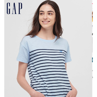 Gap 盖璞 585420 女士条纹短袖T恤