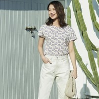 UNIQLO 优衣库 428424 ANNA SUI短袖长衫