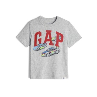 Gap 盖璞 创意印花徽标LOGO儿童短袖T恤